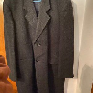 Men's Long Wool Coat